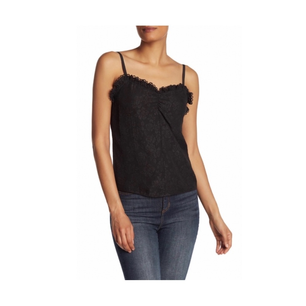 Rebecca Taylor Silk Cloque Top.